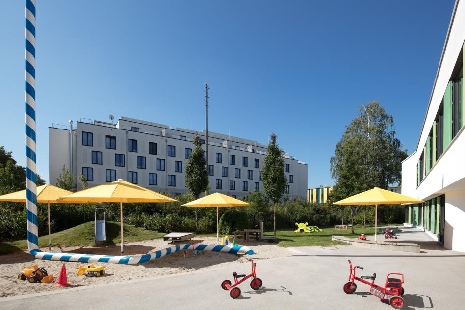 Garten der Denk mit Kita München Berg am Laim