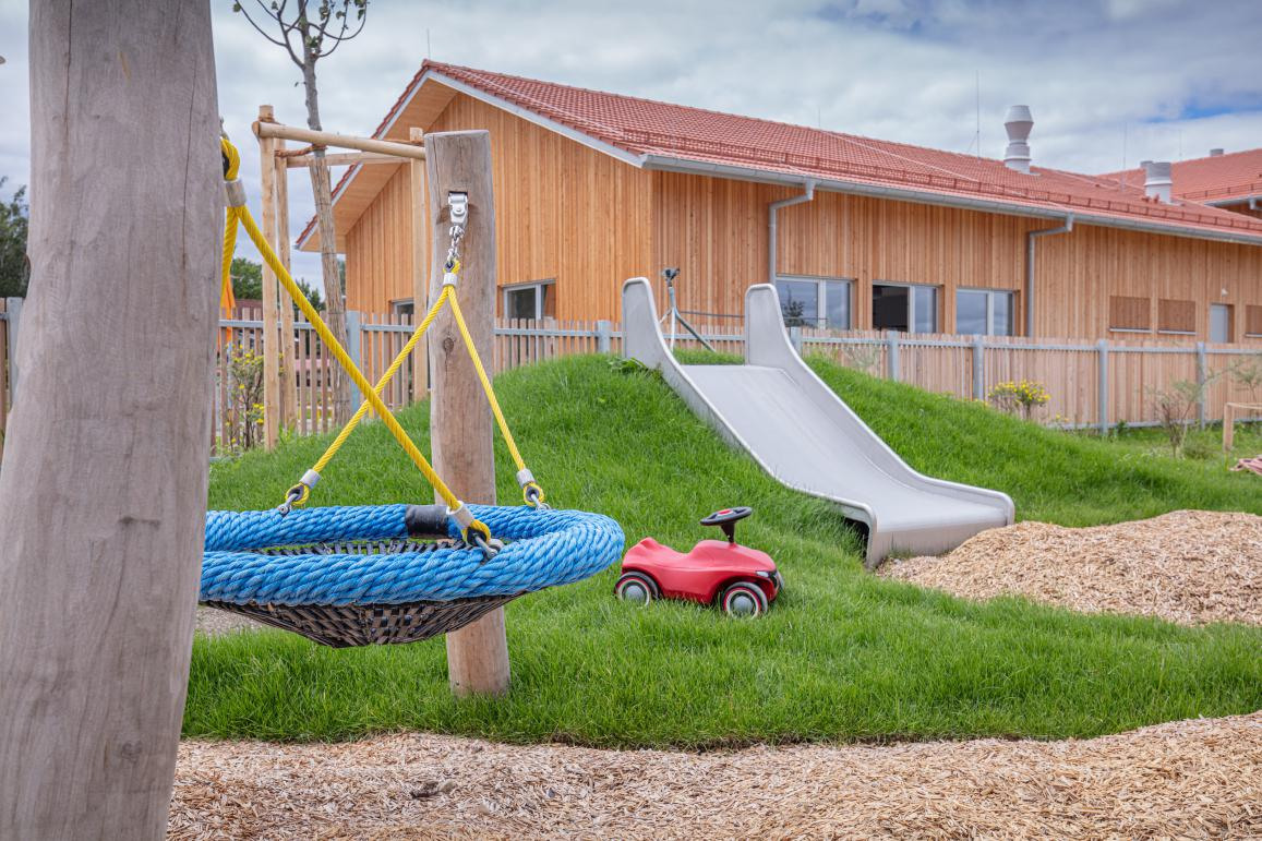 Garten in der Denk mit Kita Anzing