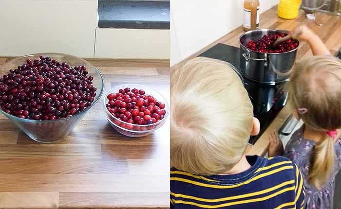 Marmelade kochen in der Kita