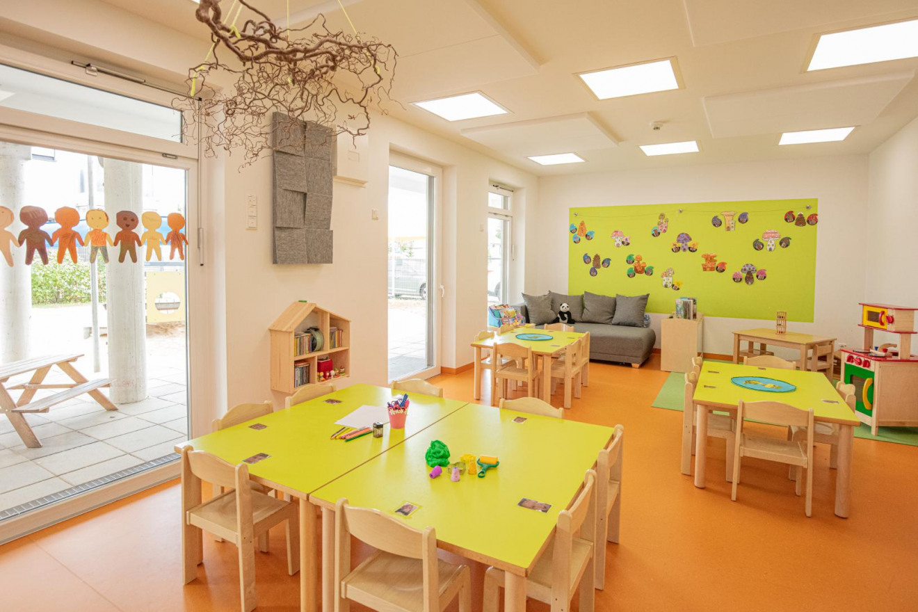 Kindergartengruppe der Denk mit Kita Zorneding